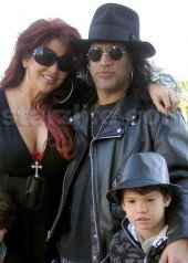 Slash Renews His Wedding Vows In Spain