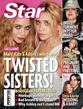 Mary Kate and Ashley Olsen are Cruella personified (after a nice day of hunting _ at the SWAMP!)