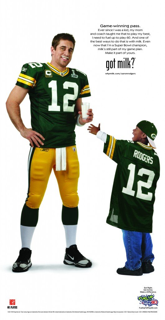 Aaron Rodgers: From MVP to Milk Mustache