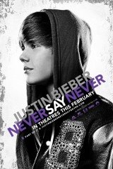 JUSTIN BIEBER NEVER SAY NEVER movie poster 1 JUSTIN BIEBER NEVER SAY NEVER movie poster 1 160x238 Celebs Photo JUSTIN BIEBER NEVER SAY NEVER movie poster 1