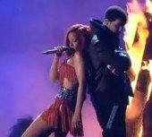Rihanna and Drake’s Grammy Performance