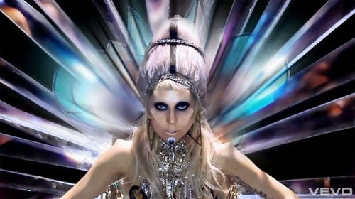 lady gaga born this way video premiere. Lady Gaga has released the