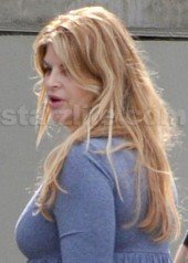 Kirstie Alley Strutting Her Stuff At New York Fashion Week