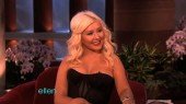 Christina Aguilera Drops By ‘Ellen’ To Talk Super Bowl, Voice
