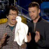 Justin Timberlake And Andy Samberg Team Up For Spooky SNL Promo