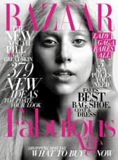 Lady Gaga Goes Natural For Harper’s Bazaar