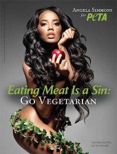 Angela Simmons Bares All For New Peta Ad
