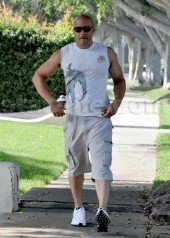 EXCLUSIVE!!! Vin Diesel And Family in Los Angeles