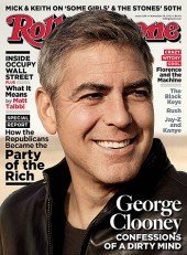 George Clooney Covers Rolling Stone
