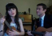 Zooey Deschanel and Joseph Gordon Levitt New Years Duet