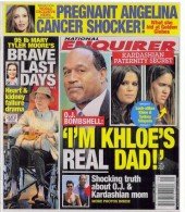 Kim Kardashian Jokes Over Enquirer Cover Story