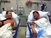 Arnold Schwarzenegger And Sylvester Stallone Bond Over Surgery