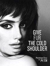 PETA Debuts New Penelope Cruz Anti-Fur Ad For Fashion Week