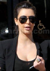 Kim Kardashian Flour Bombed At Event in Los Angeles