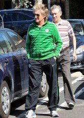 EXCLUSIVE!!! Rod Stewart’s Beverly Hills Breakfast