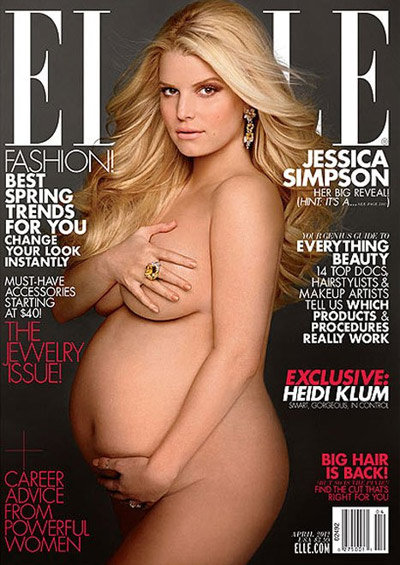 Jessica Simpson Bares All For Elle