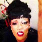 Rihanna Goes Geisha For Coldplay Video