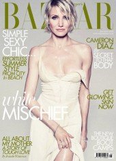 Cameron Diaz Covers Harper’s Bazaar UK.