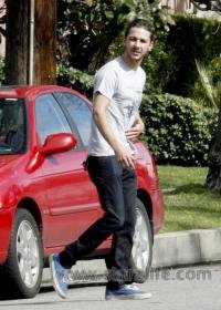 Shia LaBeouf is feelin’ some relief!