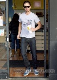 Shia LaBeouf is feelin’ some relief!