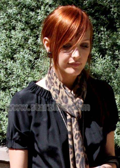 Ashlee Simpson exits the doctors office looking PUFFY, sickly, and depressed!