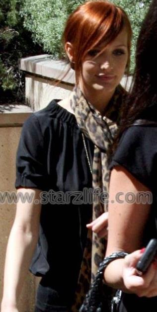 Ashlee Simpson exits the doctors office looking PUFFY, sickly, and depressed!