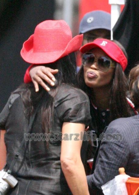 Naomi Campbell and anger management.