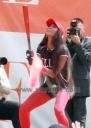 Naomi Campbell on the set of Ugly Betty