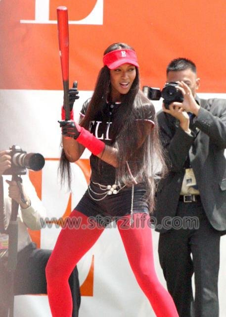 Naomi Campbell and anger management.