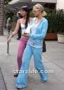 EXCLUSIVE!!! Paris is smokin before a workout.