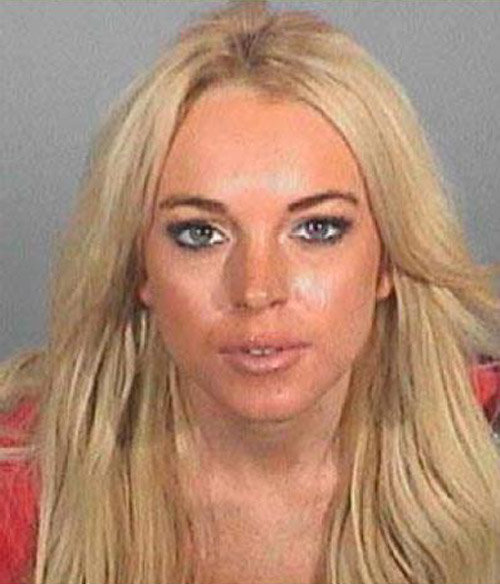 The Face Obama Doesnt Want Near His Campaign. lindsays mug shot Celebs Photo The Face Obama Doesnt Want Near His Campaign.