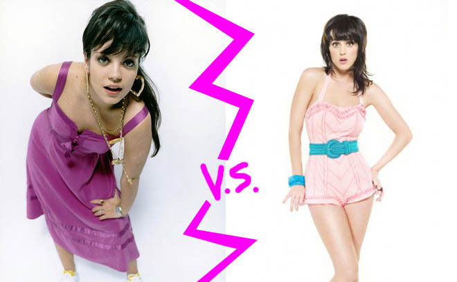 Lilly Allen Double Dog Dares Katy Perry. allenperry Celebs Photo Lilly Allen Double Dog Dares Katy Perry.
