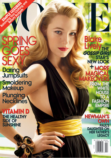 Blake Lively On the Cover of Vogue! blakelivelyserenavanderwoodsengossi Celebs Photo Blake Lively On the Cover of Vogue!