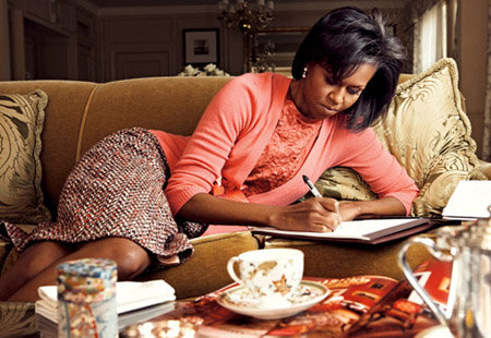 A Change I Cant Believe In Michelle Obamas New Haircut michelle obama vogue inside Celebs Photo A Change I Cant Believe In Michelle Obamas New Haircut