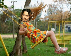 Johnny Depp Can and Will Literally Play Anyone Little girl on swing 300x237 Celebs Photo Johnny Depp Can and Will Literally Play Anyone