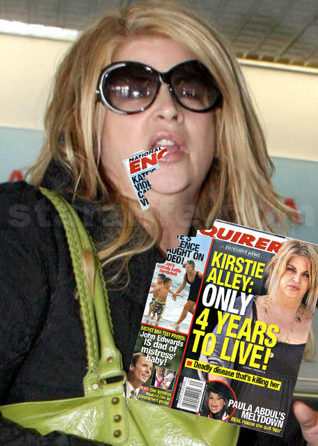 Kirstie Alley Aint Gonna Drop Dead According to Kirstie Alley Alley Celebs Photo Kirstie Alley Aint Gonna Drop Dead According to Kirstie Alley