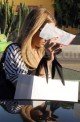 Serious Author Lauren Conrad Snapped At Salon!