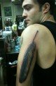 Ed Westwicks New Tats... Well, At Least Its Not a Tribal Armband