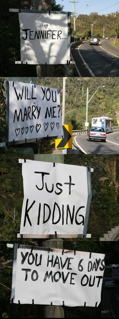 Public Proposal...Gone Wrong? marriage Celebs Photo Public Proposal...Gone Wrong?
