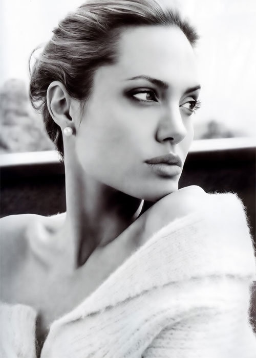 angelina jolie modeling photos. featuring Angelina Jolie