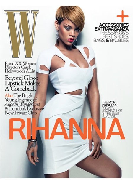 Rihanna Wows on the Cover of W cess rihanna 08 v Celebs Photo Rihanna Wows on the Cover of W