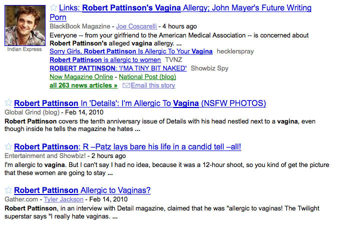 Robert Pattinson Dishes Details About His Allergies RPatzVagina Celebs Photo Robert Pattinson Dishes Details About His Allergies