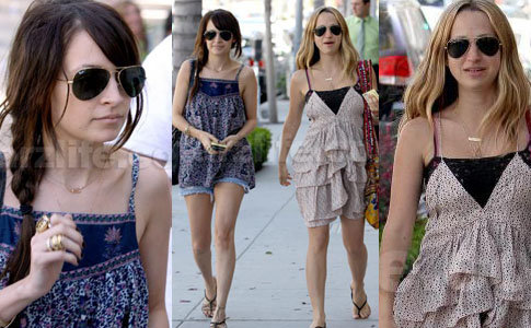 Nicole Richie and Jennifer Meyer Do Lunch richie Celebs Photo Nicole Richie and Jennifer Meyer Do Lunch
