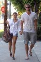 Miley Cyrus and Liam Hemsworth Do Lunch... Again