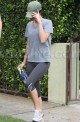 Newlywed Greens Hit the Gym