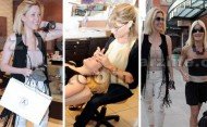 Shanna Moakler: EXCLUSIVE!!! Shanna Moakler Gets ‘Lash Lifted’ at Anastasia!