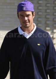 Josh Duhamel: EXCLUSIVE!!! Josh Duhamel Has Backward NFL Hat Fever. Catch It!