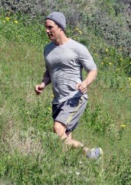 Matthew McConaughey: STARZLIFE PICS: Doesn’t It Sort of Look Like Matthew McConaughey is Running Through a Field of Poppies?