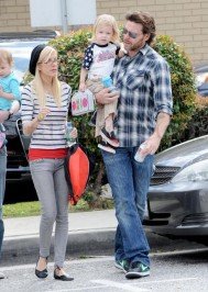 Tori Spelling: EXCLUSIVE!!! Tori and Dean and Baby Make Three. Add Other Baby and Assistant and You’ve Got Five