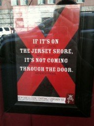 Fashion: New Nightclub Dress Code: No Shirt, No Shoes, No Jersey Shore
